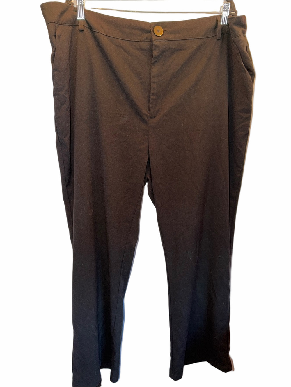 Bae City, Dress Pants, Button Waist 22”, Inseam 29-30”, SZ 3X, (T1-369)
